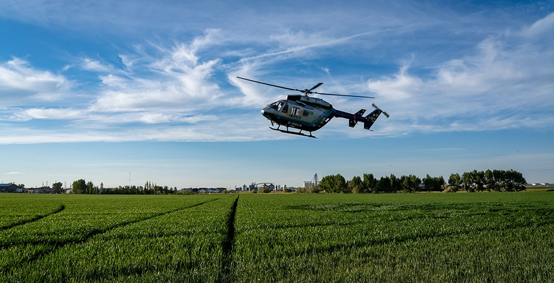 Goal reached 4 months early for HALO Air Ambulance Society